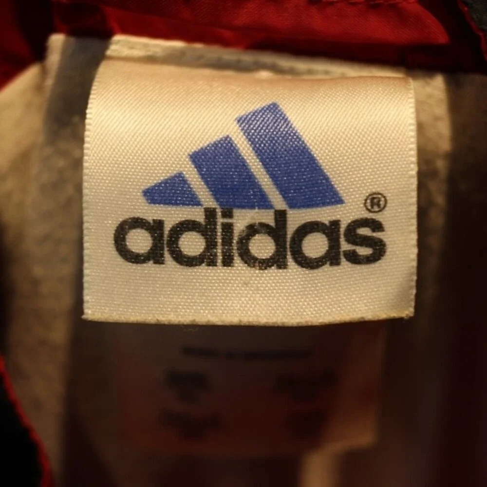 Adidas Gray & Black Pullover Windbreaker XL